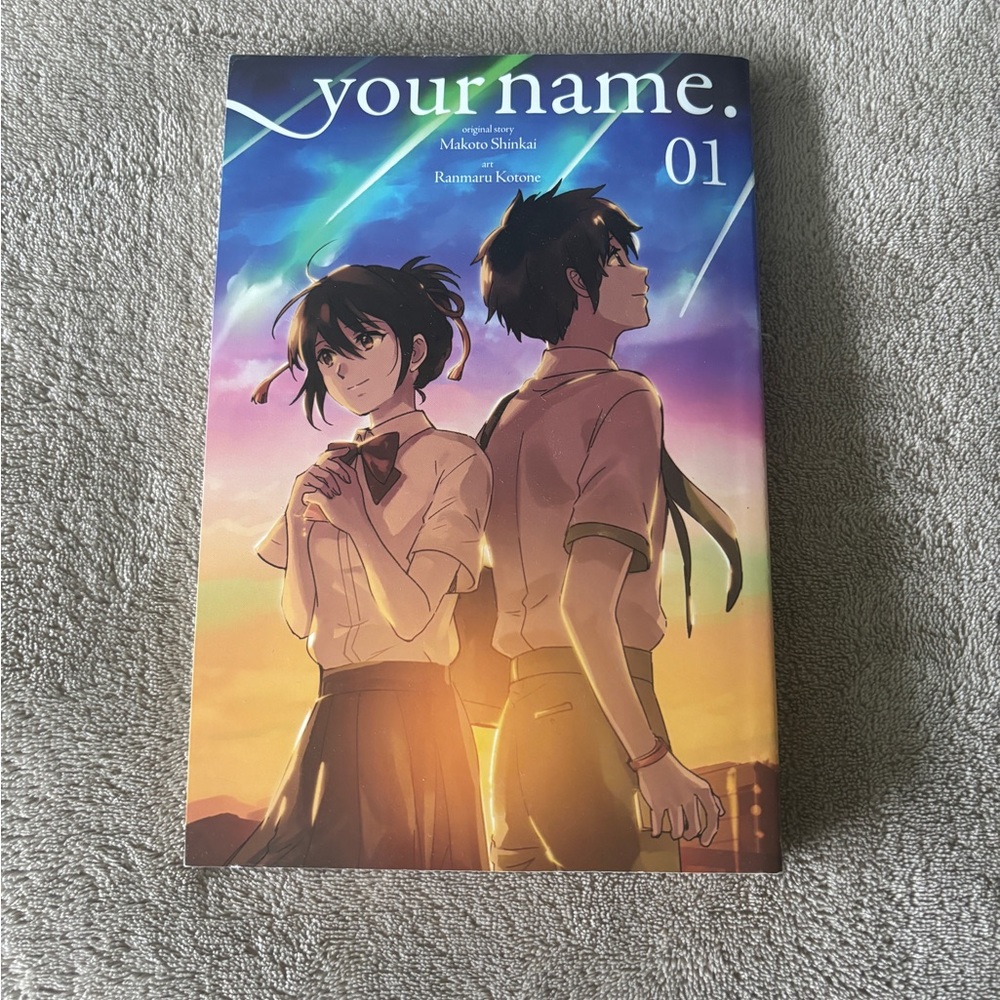 “your name” manga. Vol 1-3